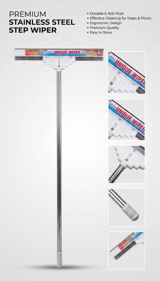 Unique Stainless Steel Step Wiper
