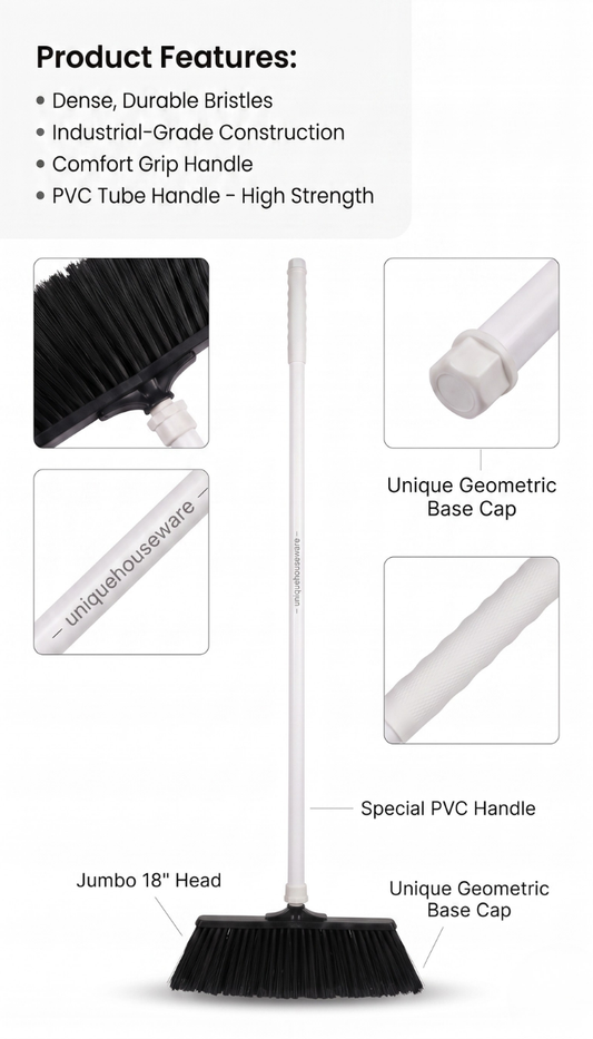 Unique Special PVC Pipe Jumbo Brush