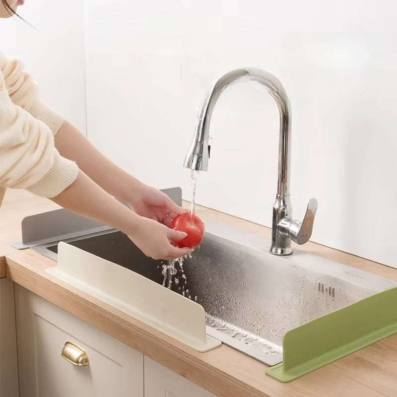 Silicone Sink Splash Guard – Kitchen Counter Protector
