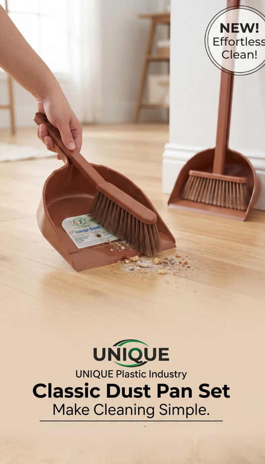 Unique House Ware Dust pan Set